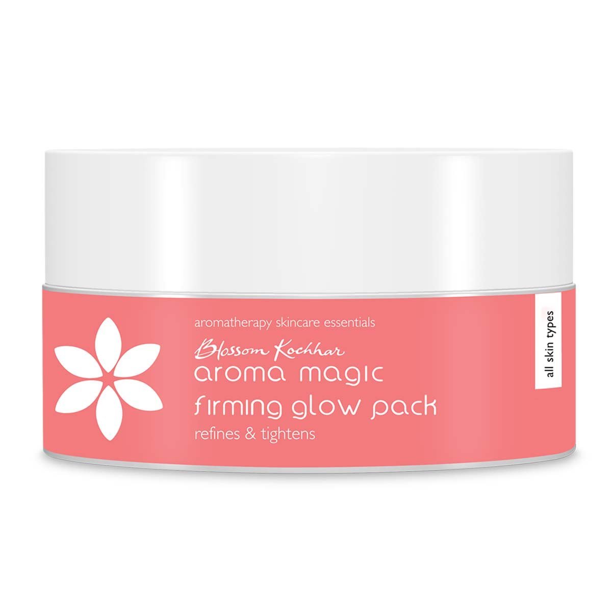 Aroma Magic Firming Glow face Pack | Extract of Aloe Vera & Orange Peel | Essential Oils Lavender, Rose & Lotus | Skin Brightening | Reduce dark spots | for Men & Women | 35g thumbnail