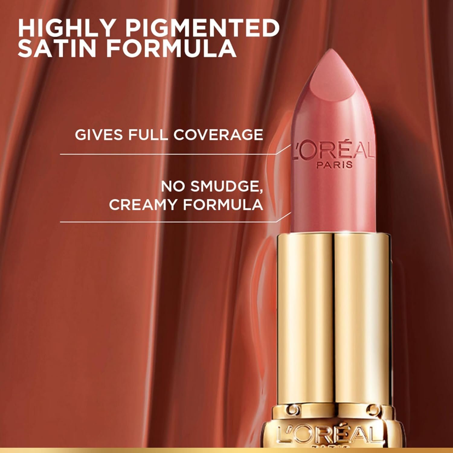 L'Oréal Paris Color Riche Satin Lipstick, 630 Beige A Nu thumbnail