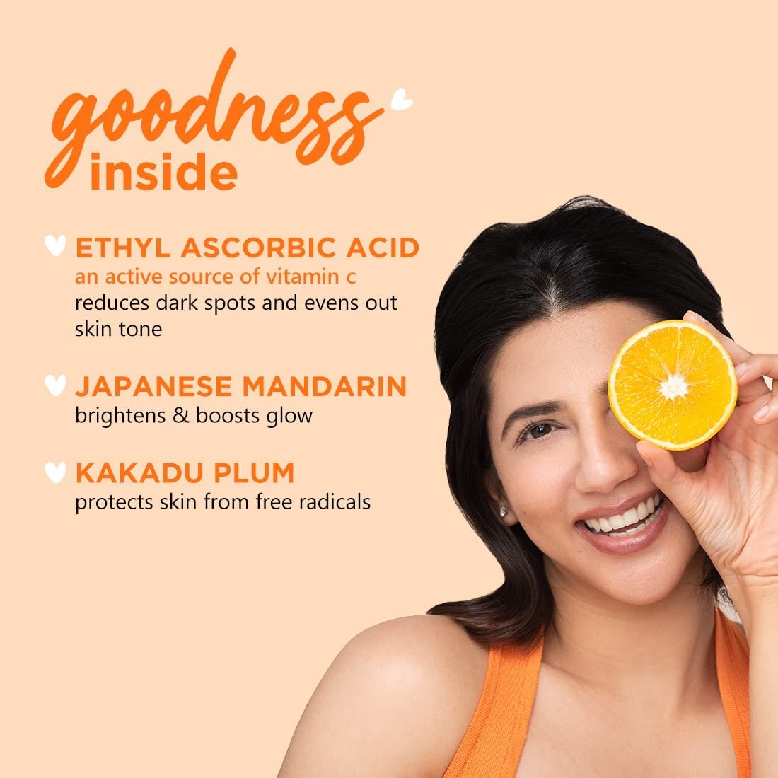 Plum Vitamin C Foaming Face Wash with Mandarin | For Glowing Skin | For Gentle Cleansing |110ML thumbnail