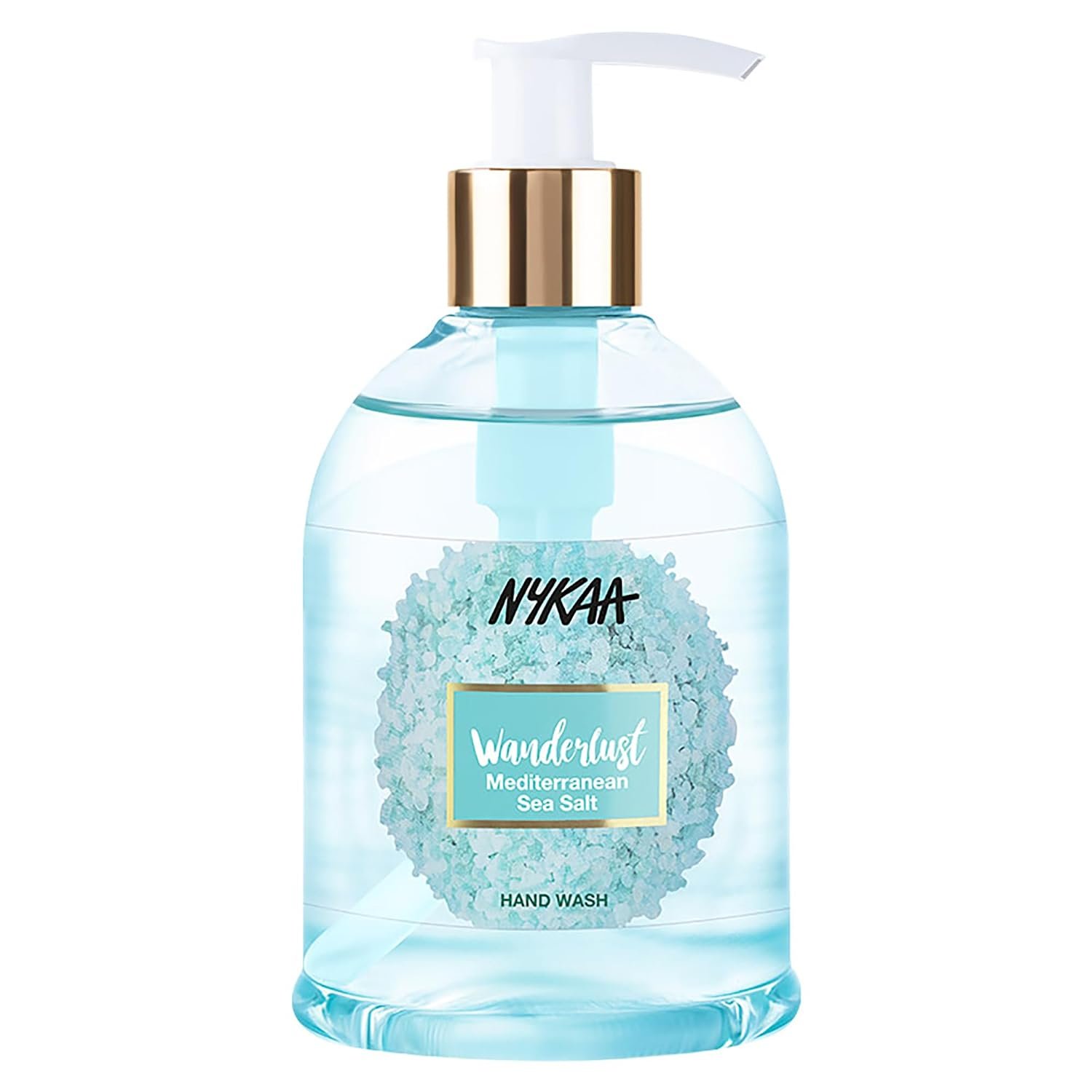 Nykaa Wanderlust Mediterranean Sea Salt Scented Hand Wash, 300ml, Refreshing Perfumed Hand Cleanser for Clean, Soft & Fresh-Feeling Hands | thumbnail