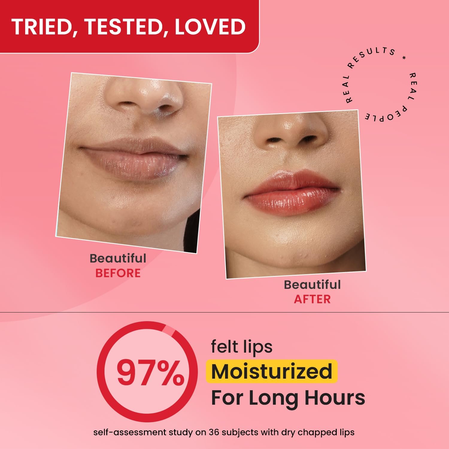 Dot & Key Strawberry Lip Balm (12gm) for Moisturization | Soft and Naturally Brightens Lips |Tinted Lip Balm with SPF 50 & Vitamin C + E | Lipbalm for Dry & Dark Lips thumbnail