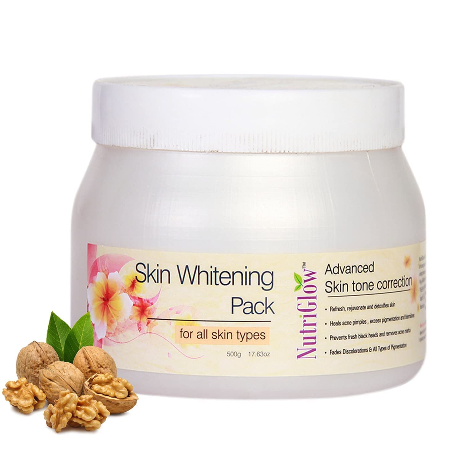 NutriGlow Pore Cleansing Face Pack for Blackheads & Tan Reduction 500g