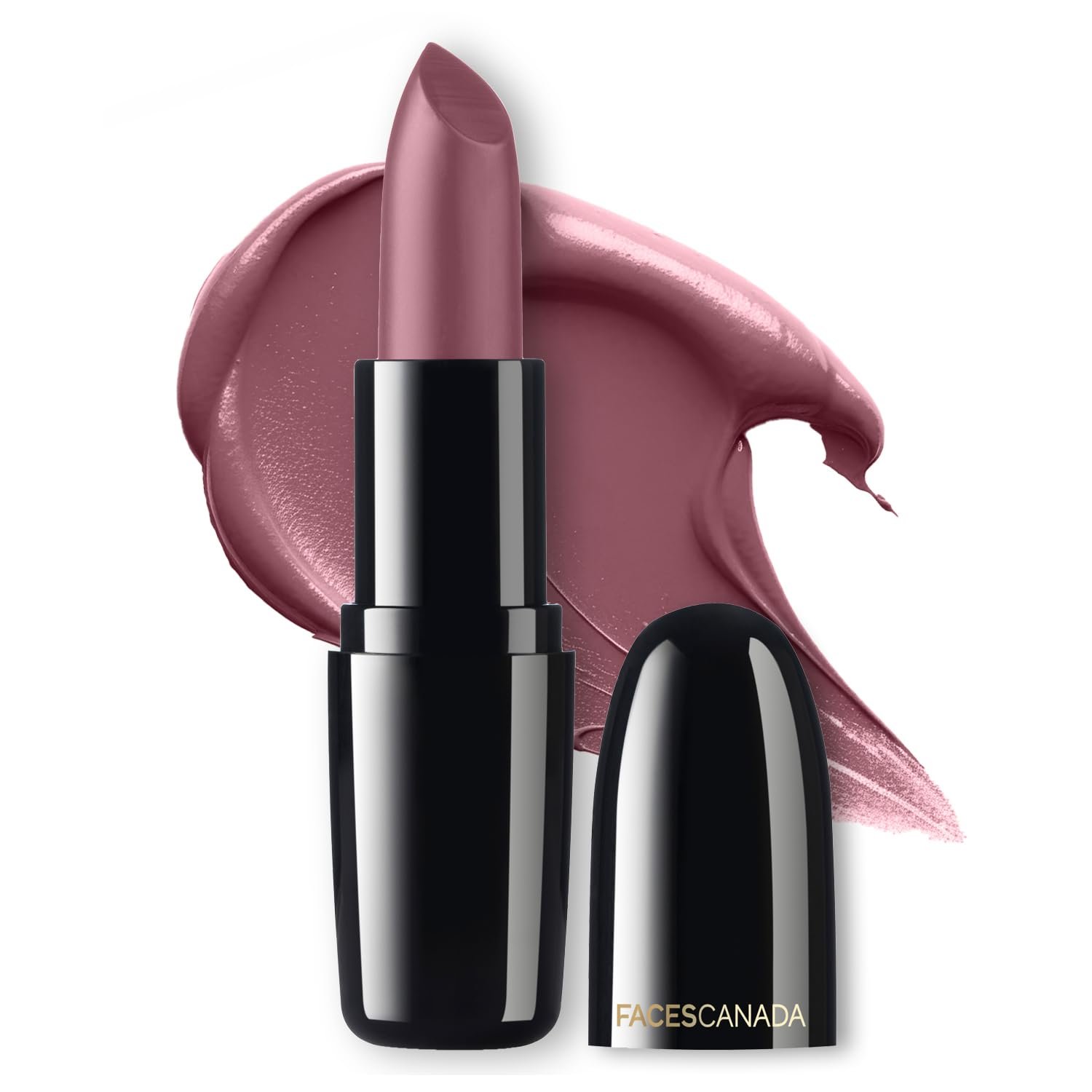 FACESCANADA Weightless Creme Finish Lipstick - Plum Peach (Nude), 4G | Smooth Texture | Long Lasting Rich Color | Hydrated Lips | Vitamin E, Jojoba & Almond Oil, Shea Butter thumbnail