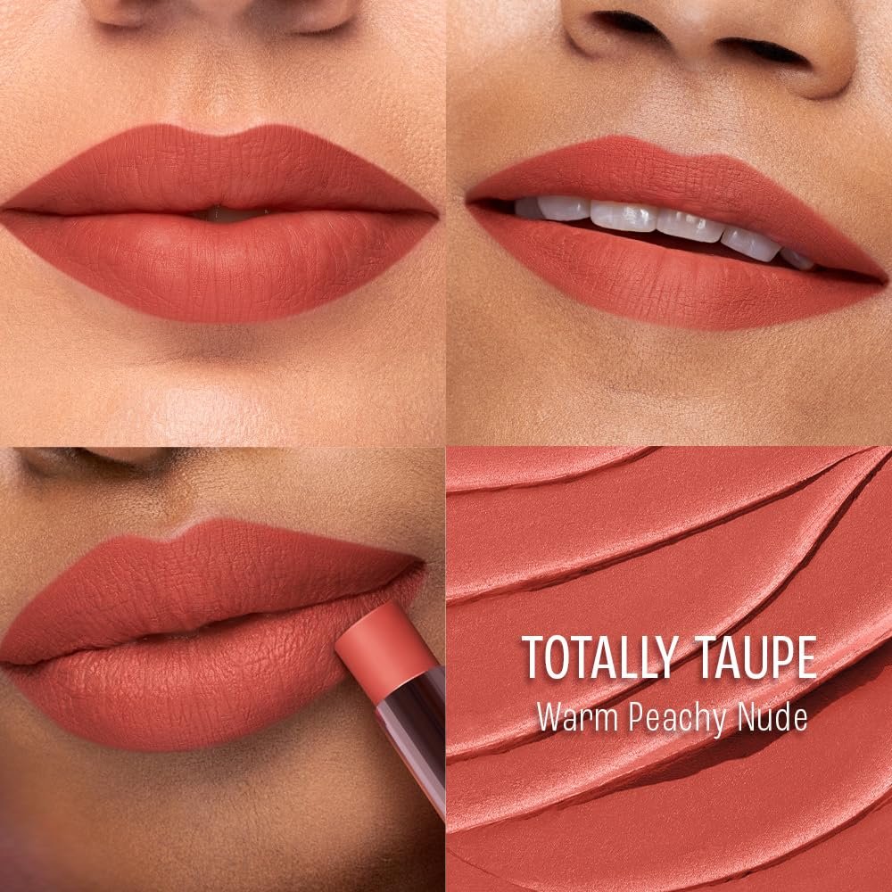 Lakme 9to5 Lip Tattoo Matte Slim Stick, Totally Taupe, 2g, for Intense Color and Full Coverage, with Bakuchiol and Vitamin E, Smudgeproof and Waterproof, Long-Lasting Lipstick for Women thumbnail