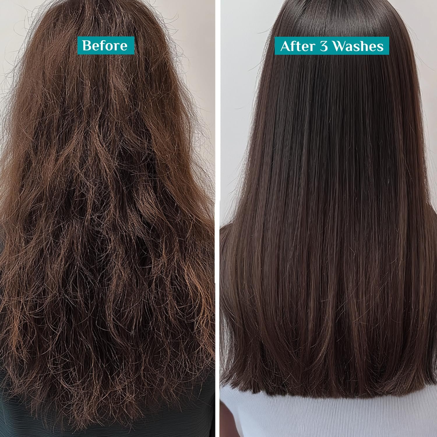 Pilgrim Korean Rice Water & Collagen Advanced Damage Repair Shampoo - 200ml 92% Less Breakage, Up to 20X Softer Hair, with 17 Amino Acids, Wheat Protein & 5 Ceramides thumbnail