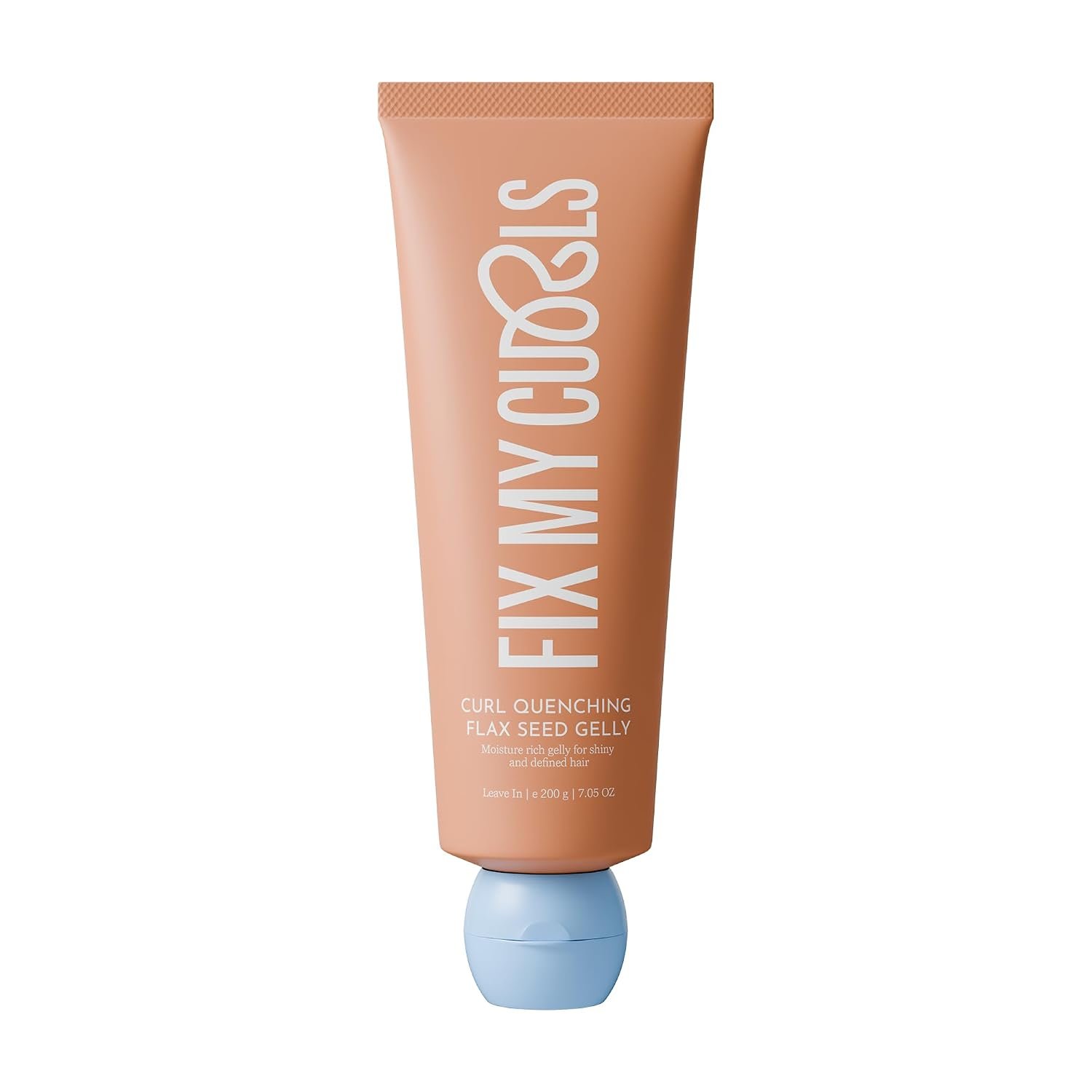 Fix My Curls Curl Quenching Flaxseed Gelly | Curl Definition | 200g A strong-hold styling gelly for defined, bouncy curls with lasting frizz control.