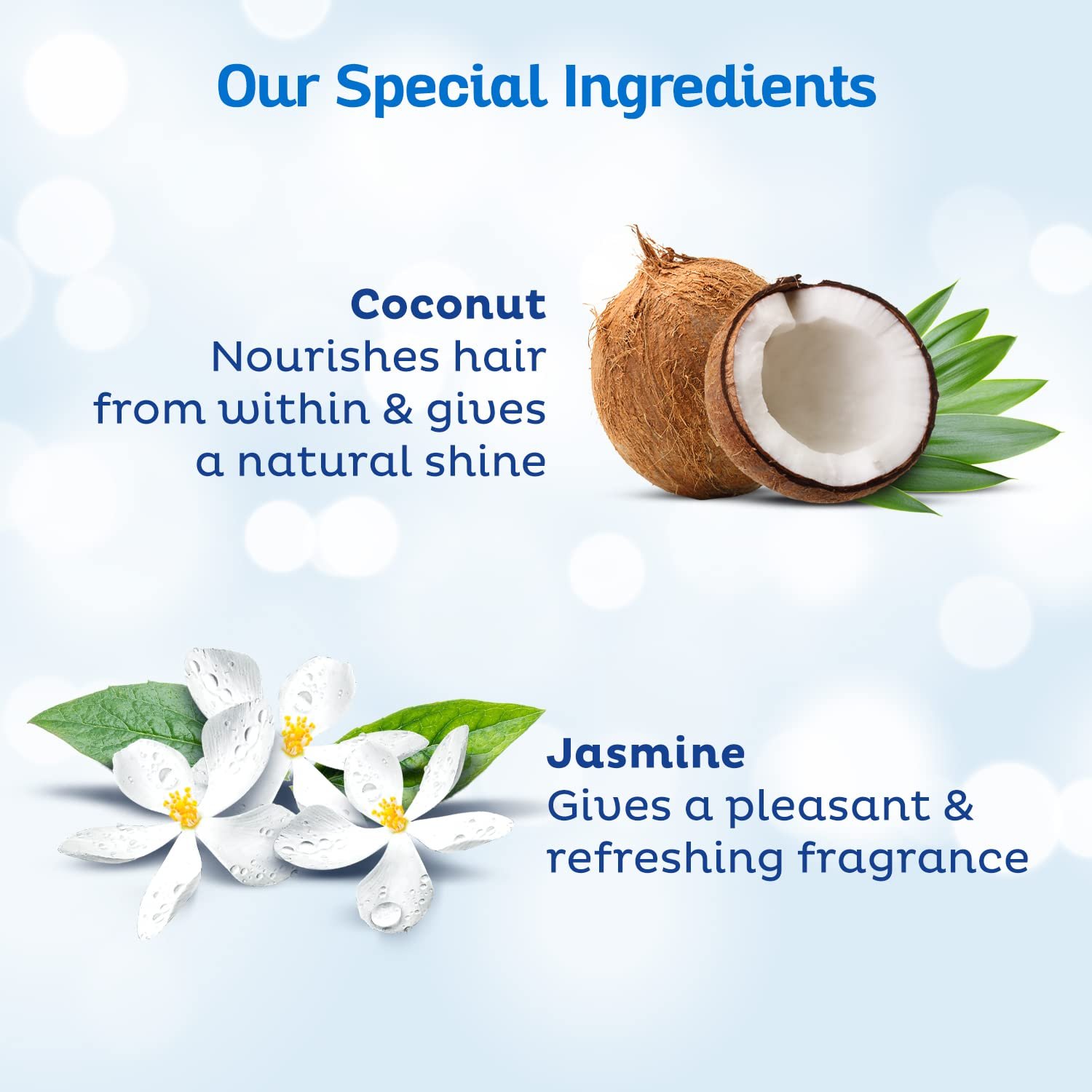 Parachute Advansed Jasmine Gold Coconut Hair Oil With Vitamin-E For Super Shiny Hair, Non-sticky, 300ml thumbnail